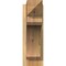 Ekena Millwork Legacy Arts & Crafts Rough Sawn Outlooker, Western Red Cedar, 6"W x 18"D x 18"H OUT06X18X18LEC03RWR - alternate 2